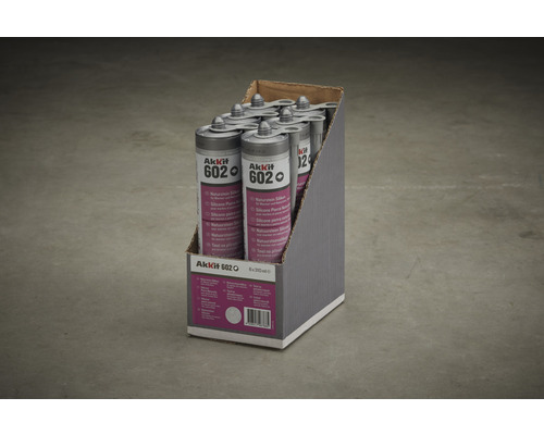 Balenie šiestich kartuší silikónu na prírodný kameň