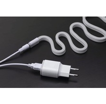 Neónové flexibilné svetlo s napájacím adaptérom