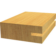 Drevený profil s drážkou