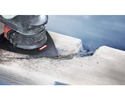 Multifunkčný nástroj pri obrábaní dreva, logo Bosch