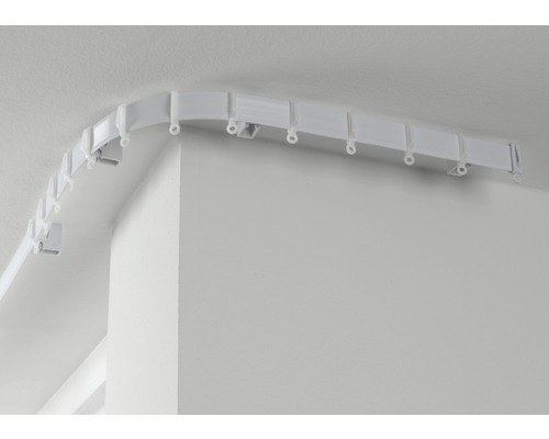 Stropná lišta na závesy