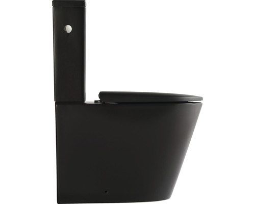 Stojace WC s nádržkou a WC sedadlom