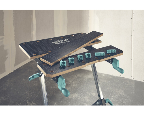 Pracovný stôl Wolfcraft Master 650 so svorkami