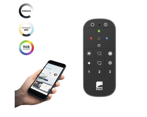 Ovládanie pomocou smartfónu a diaľkového ovládača