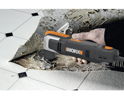 Multifunkčný nástroj WORX pri odstraňovaní podlahových krytín