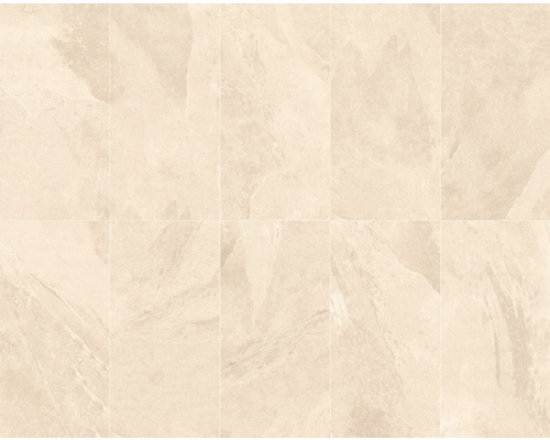 Obdĺžnikové svetlé dlaždice s kamenným vzorom do interiéru