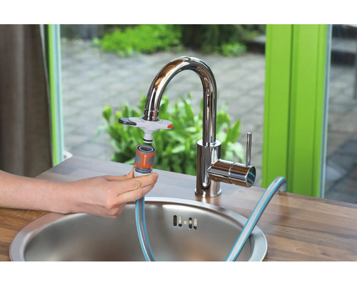 Inštalácia adaptéra vodovodnej batérie na drez