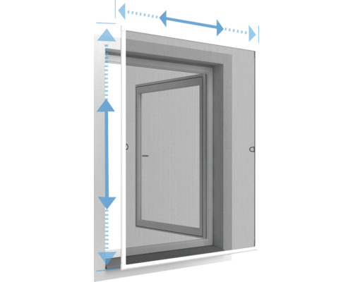Teleskopická sieťka na okno Home Protect biela Plus 120x140 cm