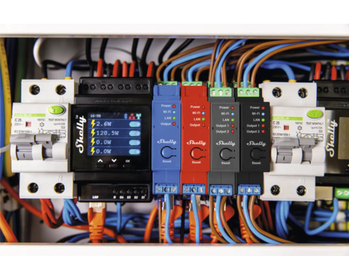 Inštalácia zariadení Shelly Smart Home v rozvádzači