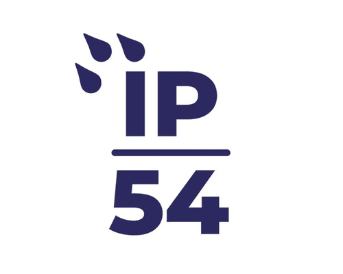Stupeň krytia IP54: Ochrana proti usadzovaniu prachu a striekajúcej vode