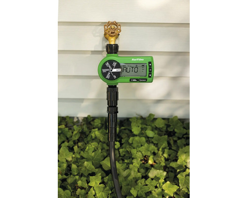 Zavlažovacie hodiny s digitálnym displejom a hadicovou prípojkou