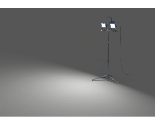 Stavebný reflektor so statívom pre vnútorné a vonkajšie použitie