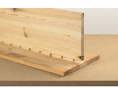 Drevená doska s kolíkovým spojom