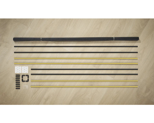 Sieť proti hmyzu s príslušenstvom na montáž