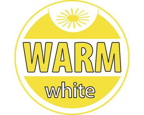 Symbol pre teplé biele svetlo