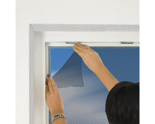 Montáž siete proti hmyzu na okno