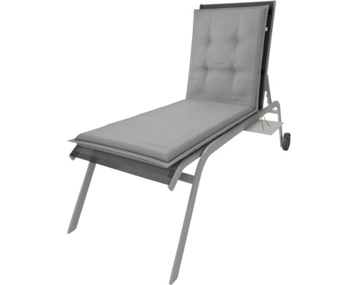 Záhradné ležadlo s čalúnením