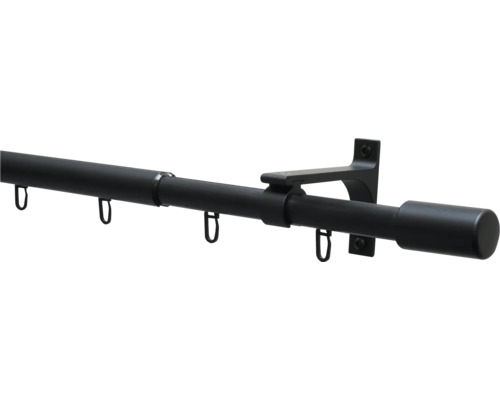 Záclonová tyč s držiakmi a háčikmi na záclony