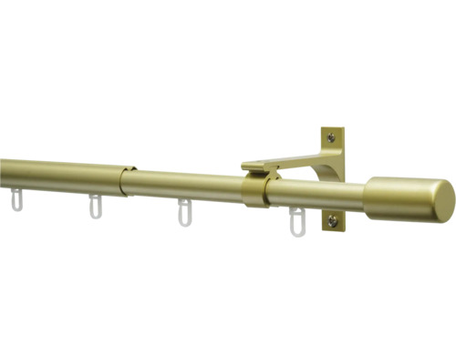 Záclonová tyč s držiakom a klzáky