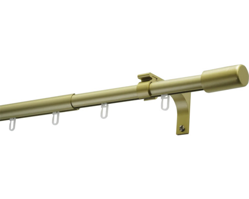 Záclonová tyč s držiakom a klzáky