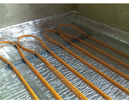 Inštalácia elektrického podlahového vykurovania na izolačnú vrstvu