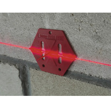 Merací nástroj Meter-Riss FFB s laserovou líniou na stene