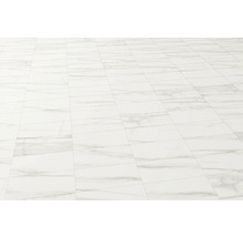 Dlažba Obklad imitácia mramoru LUCCA Bianco sivá čierna mat 30x60 cm