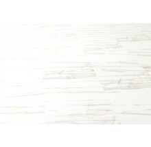 Dlažba Obklad imitácia mramoru LUCCA Bianco Gold mat 60x120 cm
