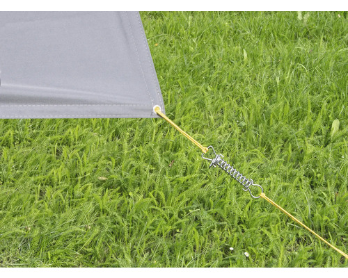 Detail stanu s napínacou šnúrou a pružinou