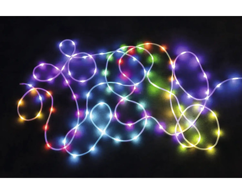 Viacfarebný svetelný had pre vnútorné použitie