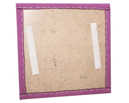 Zadná strana rámu na obrazy s látkovým okrajom