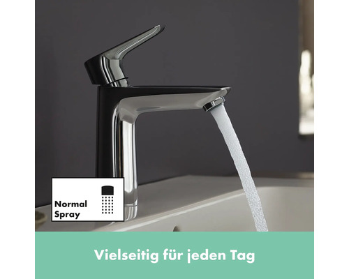 Vodovodný kohútik s normálnym prúdom v kúpeľni