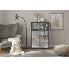 Samolepiaca fólia Klebefolie Metallic Flower Tendril 45x150 cm