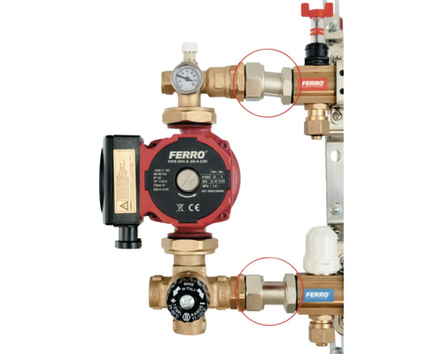 Vykurovací systém s obehovým čerpadlom a skrutkovaním