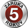 Záruka 5 rokov Záruka 5 rokov