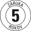 Záruka 5 rokov Záruka 5 rokov