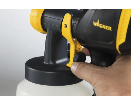 Detail systému striekania farieb Wagner