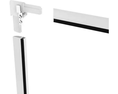 Detail sprchového tesniaceho profilu