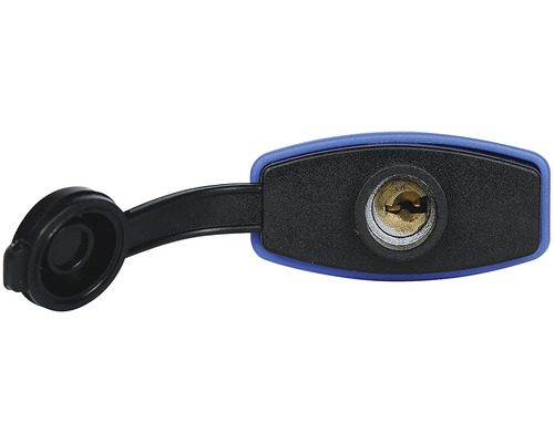 Zámok na bicykel s kľúčom a ochranným krytom