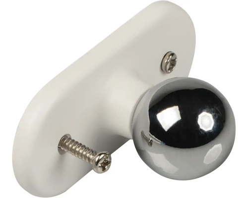 Vešiak na šaty s guľou a skrutkami