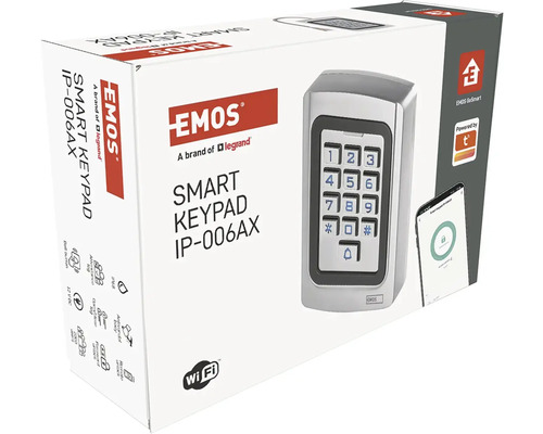 Balenie inteligentnej klávesnice EMOS IP-006AX