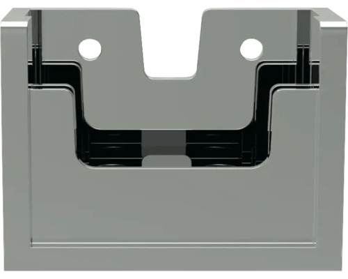 Sivá poštová schránka na montáž na stenu