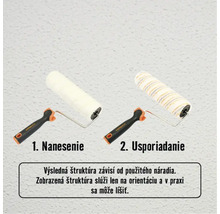 Dva maliarske valčeky s rukoväťou na úpravu stien