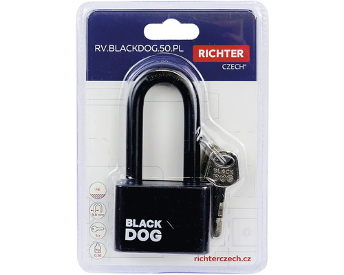 Blackdog visiaci zámok s piatimi kľúčmi
