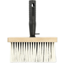 Štetec s dreveným telom a plastovou rukoväťou