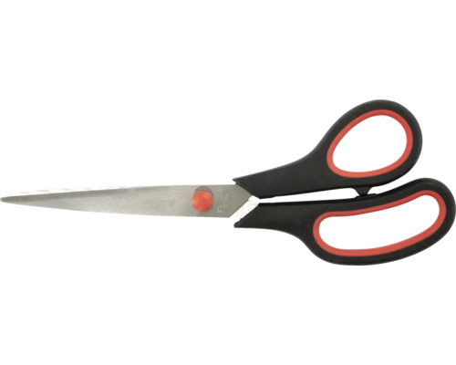 Nožnice s plastovou rukoväťou a oceľovou čepeľou