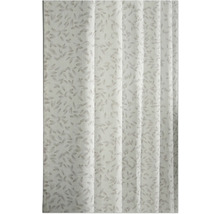 Záclona s listovým vzorom pre dekoráciu okien