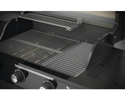 Gril s grilovacím roštom a ohrievacím roštom