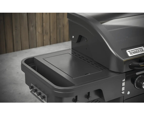 Gril Tenneker s bočnou odkladacou plochou