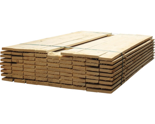 Stoh surových drevených dosiek pre stavebné projekty